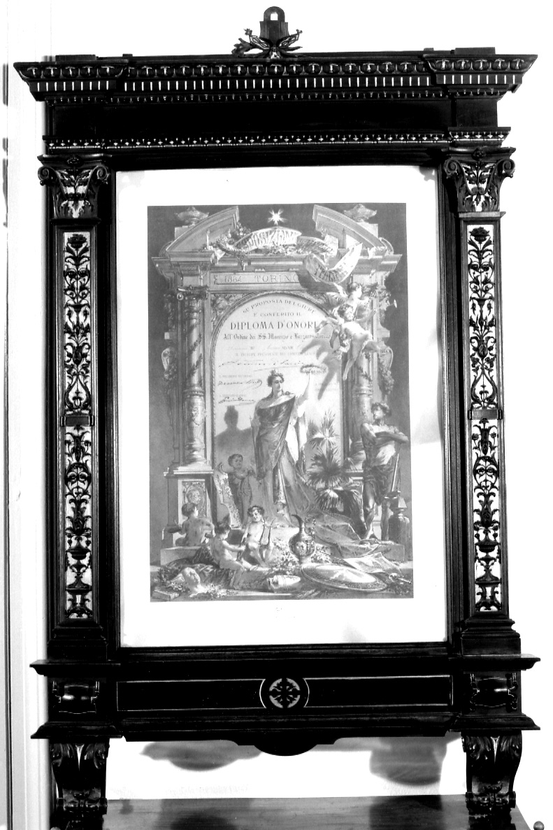 allegoria delle arti (stampa) - ambito milanese (ultimo quarto sec. XIX)