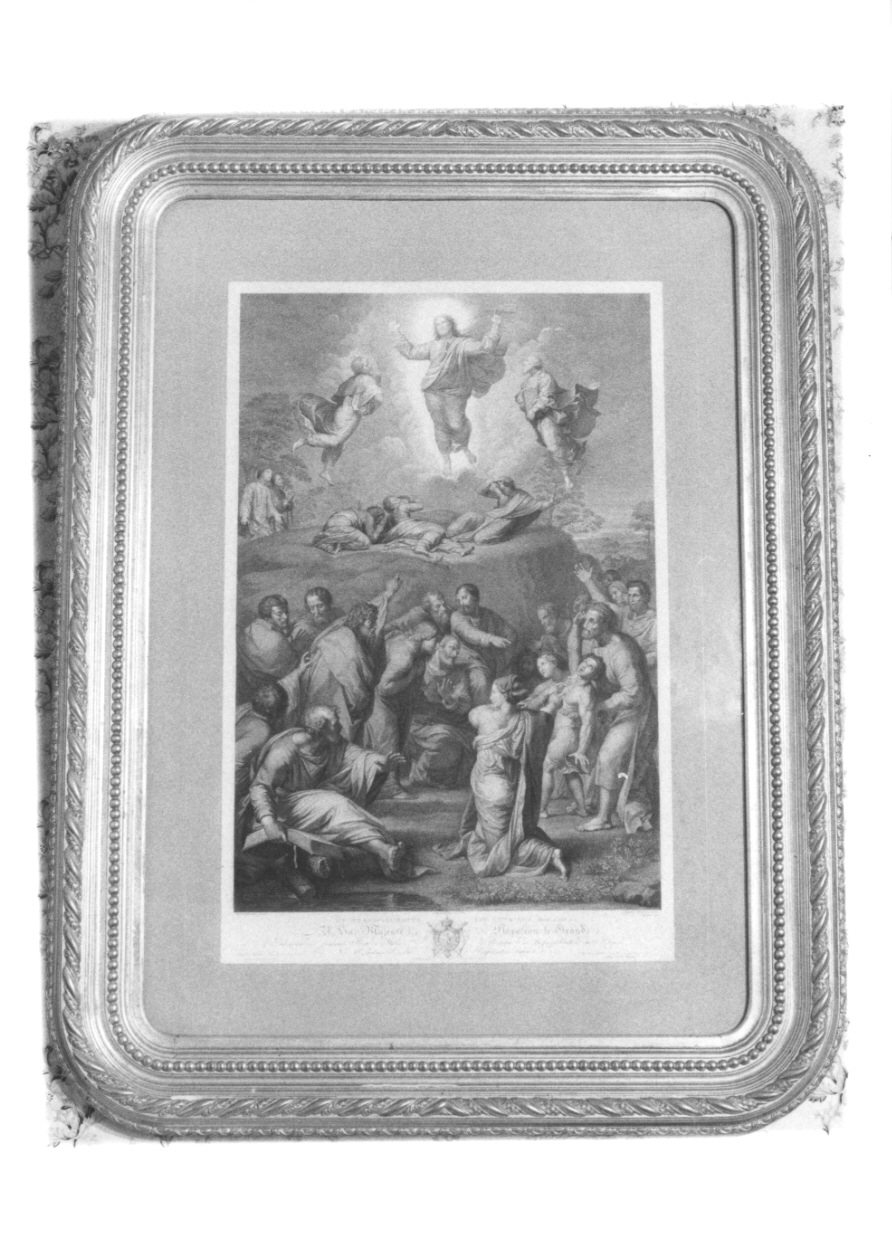 Trasfigurazione (stampa) di Tofanelli Stefano, Morghen Raffaello, Sanzio Raffaello (primo quarto sec. XIX)
