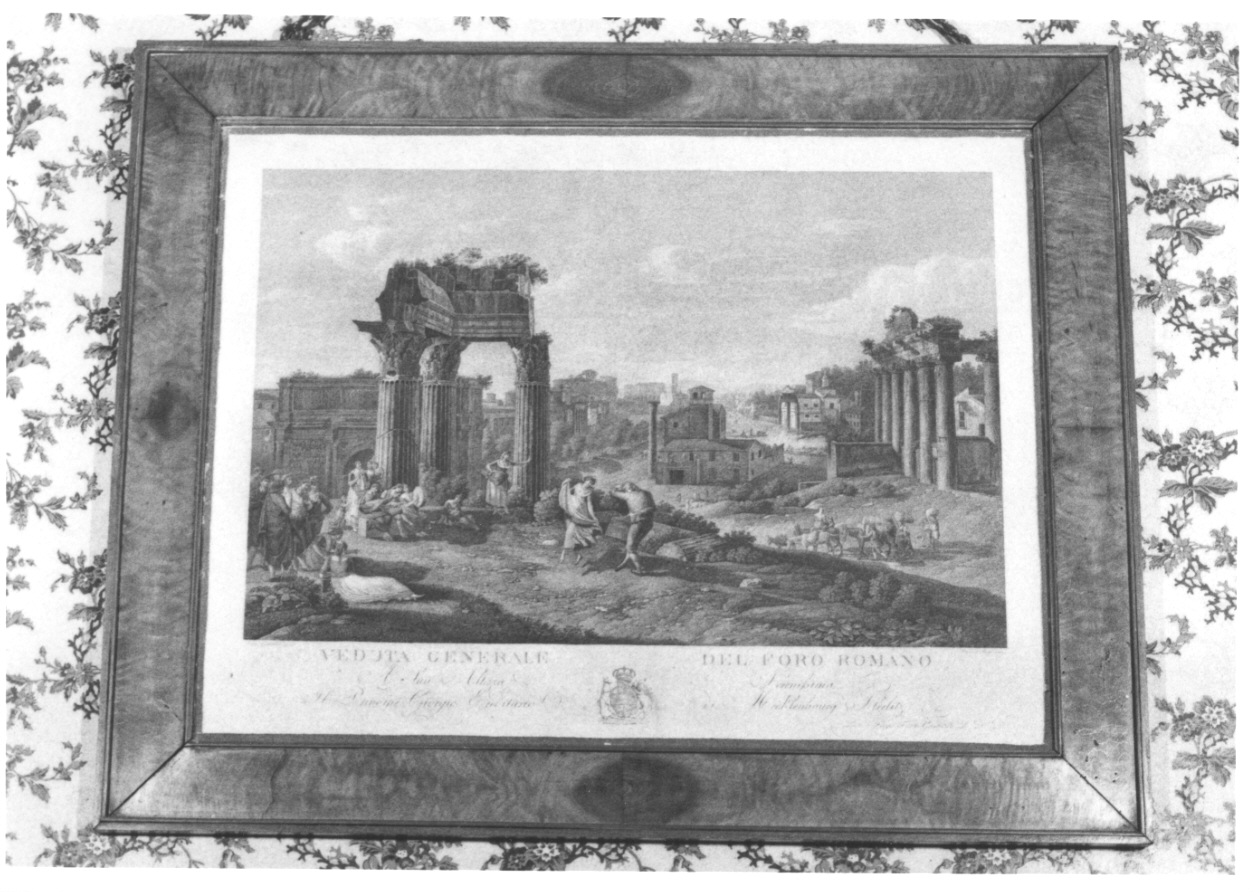 veduta del Foro Romano (stampa) di Giuntotardi Filippo, Morelli Francesco (inizio sec. XIX)
