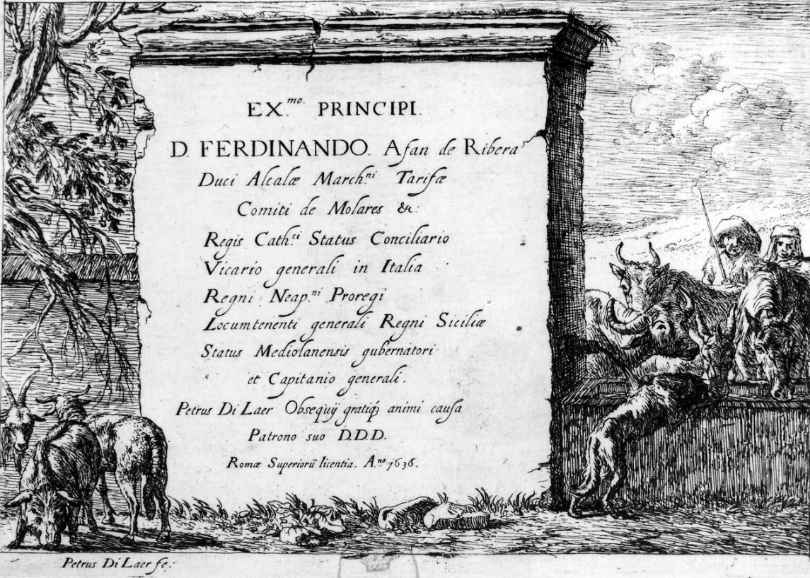 figure e animali (stampa, serie) di Van Laer Pieter Jacobsz detto Bamboccio (prima metà sec. XVII)