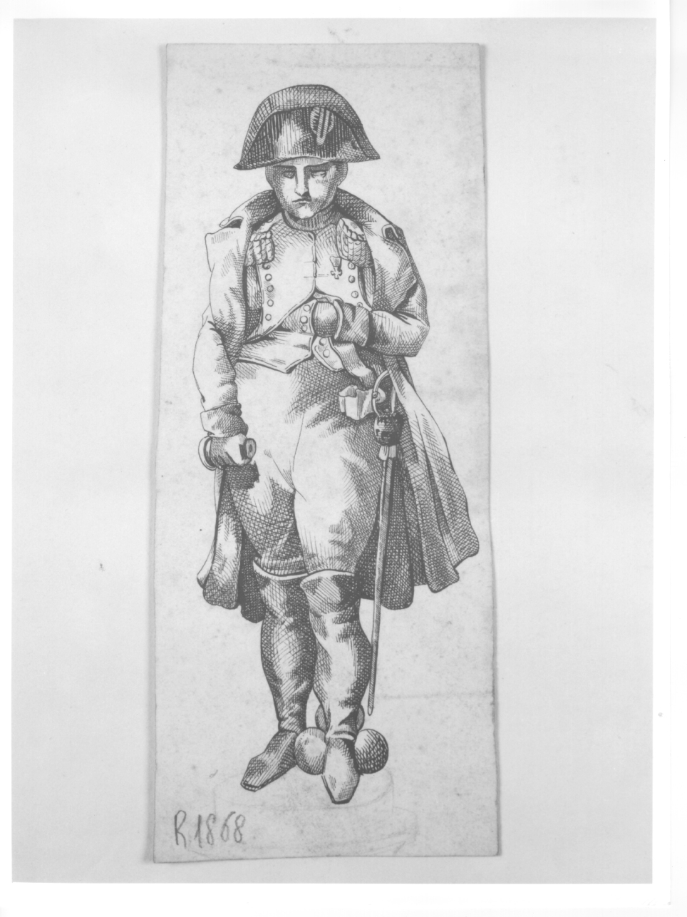 ritratto di Napoleone Bonaparte (stampa) - ambito francese (prima metà sec. XIX)