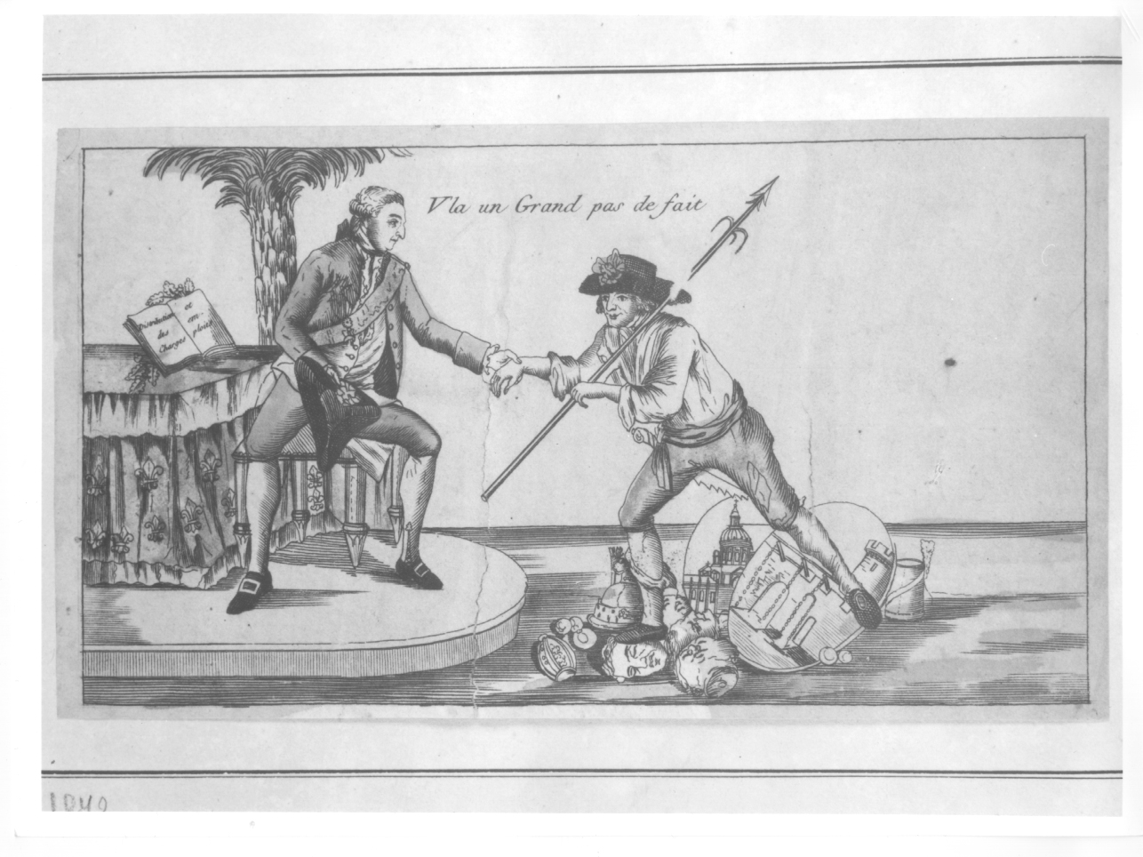 scena satirica (stampa) - ambito francese (prima metà sec. XIX)