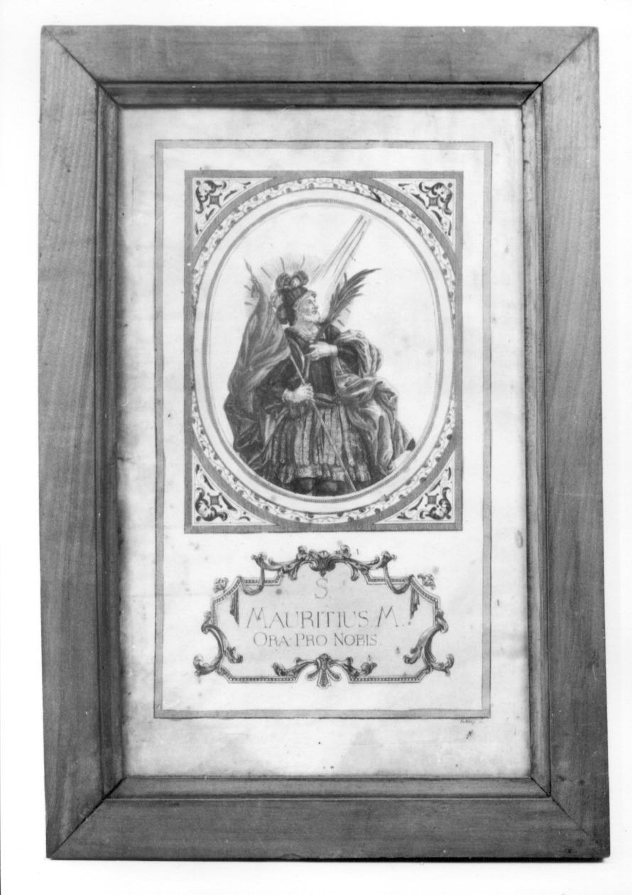 San Maurizio (stampa) di Frehlig (terzo quarto sec. XVIII)