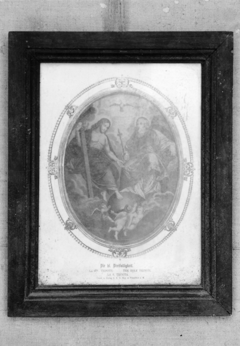 Trinità (stampa) - ambito tedesco (fine/inizio secc. XIX/ XX)