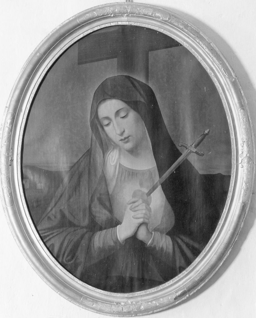 Madonna Addolorata (stampa a colori) - produzione tedesca (ultimo quarto sec. XIX)