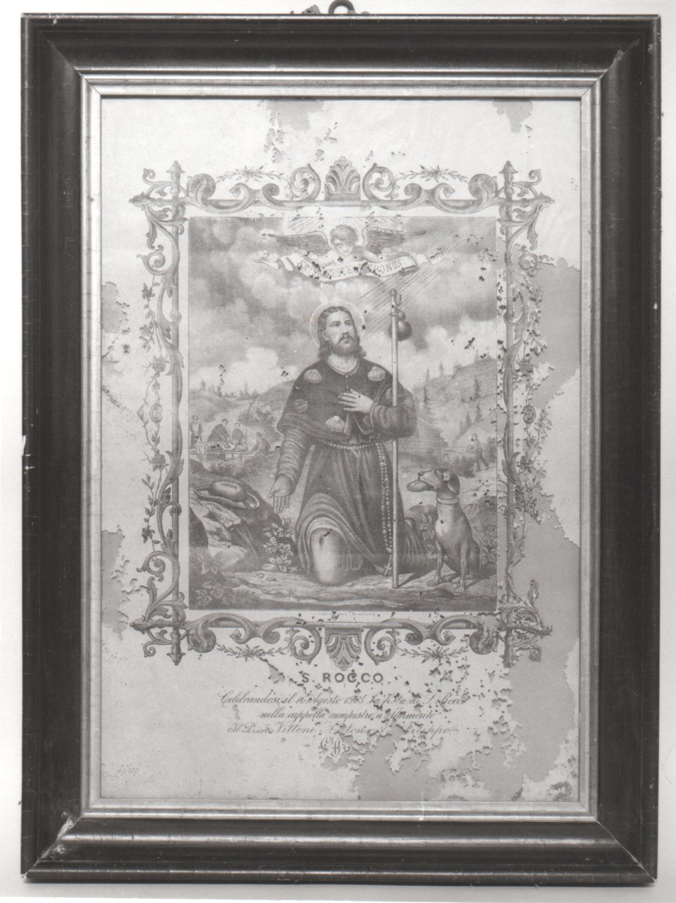 San Rocco (stampa) di Verdoni C (metà sec. XIX)