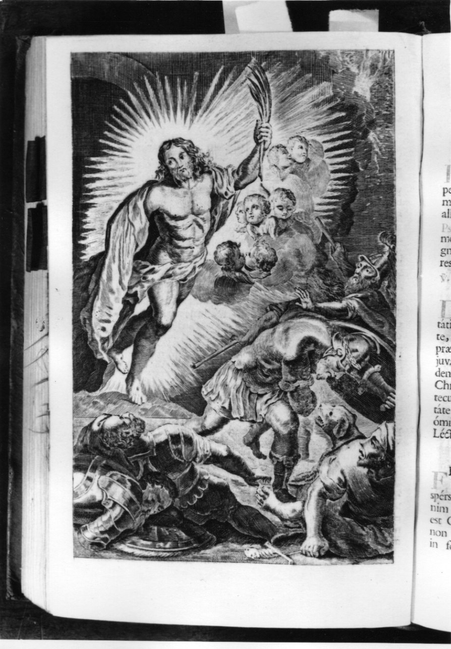 resurrezione di Cristo (stampa, elemento d'insieme) di Baratti Antonio (primo quarto sec. XIX)