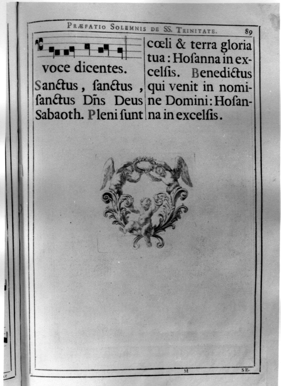 angioletti reggicorona (stampa) di Frey Jakob, Passeri Giuseppe (secondo quarto sec. XVIII)