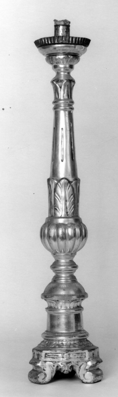 candeliere, serie - ambito piemontese (prima metà sec. XIX)