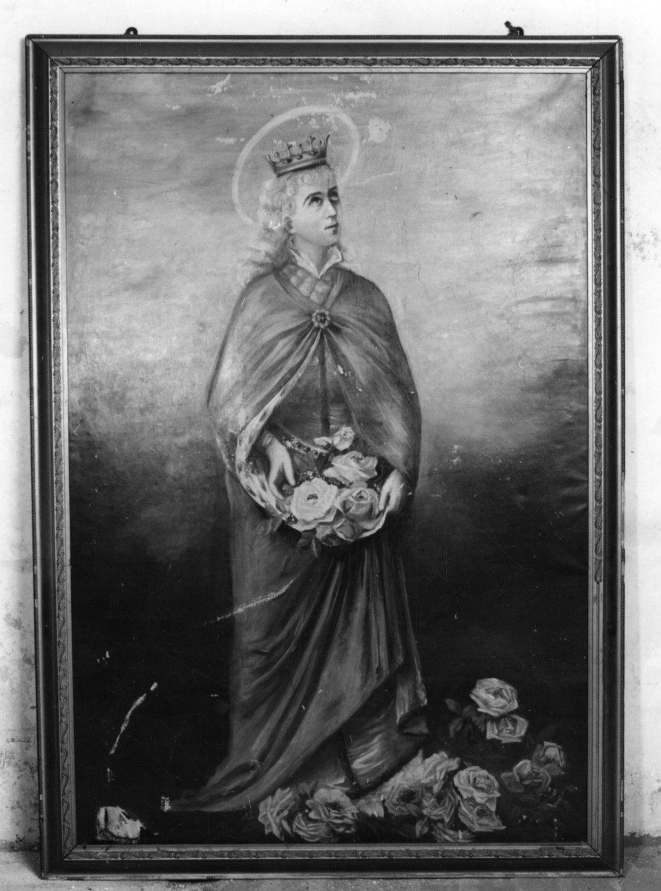 Santa Rosa da Lima (dipinto, opera isolata) di Caviglià Osasco Bice (prima metà sec. XX)