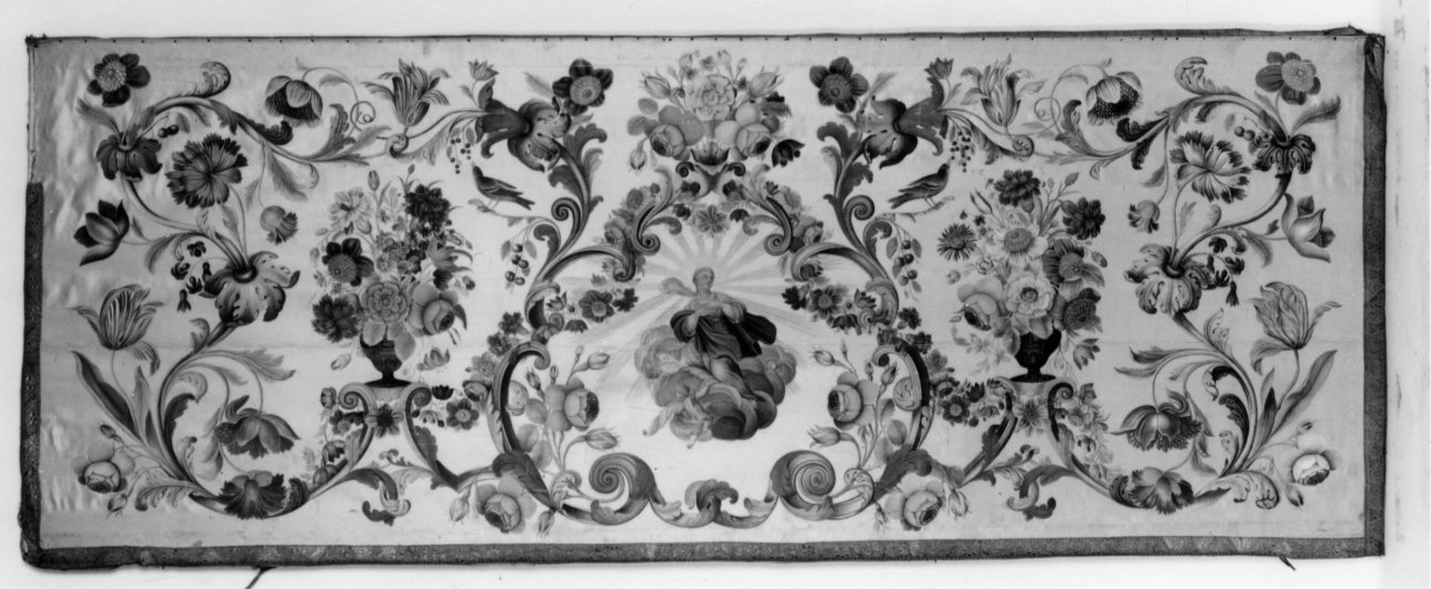 assunzione della Madonna (paliotto, opera isolata) - manifattura italiana (sec. XIX)