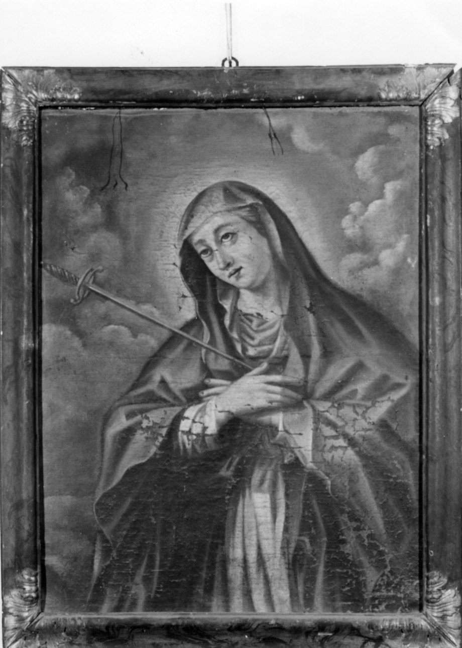 Madonna Addolorata (dipinto, opera isolata) - ambito piemontese (prima metà sec. XIX)