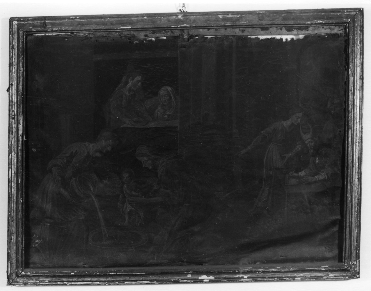 nascita di Maria Vergine (dipinto, opera isolata) - ambito piemontese (primo quarto sec. XVIII)