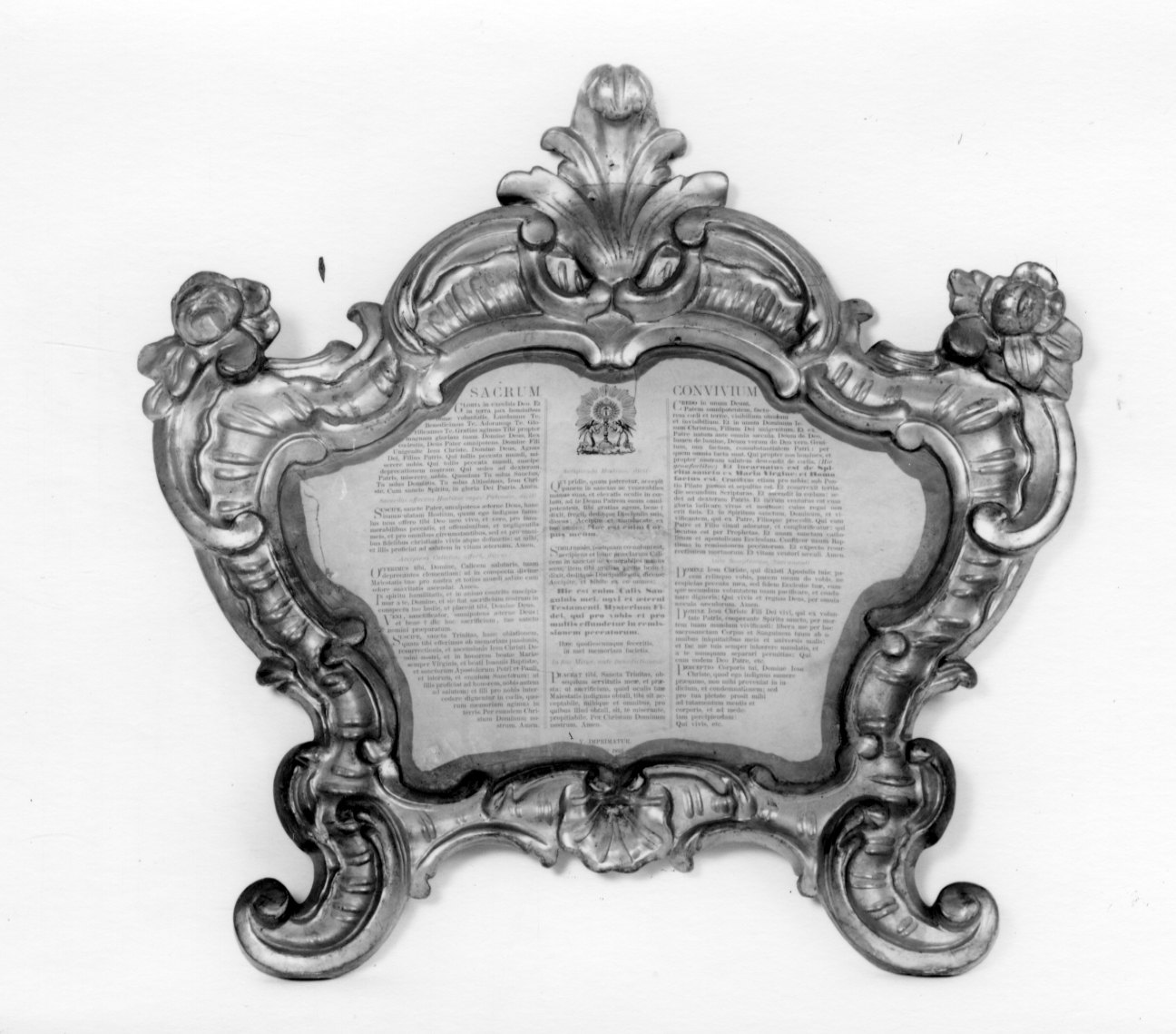 cartagloria, opera isolata - bottega piemontese (seconda metà sec. XVIII)