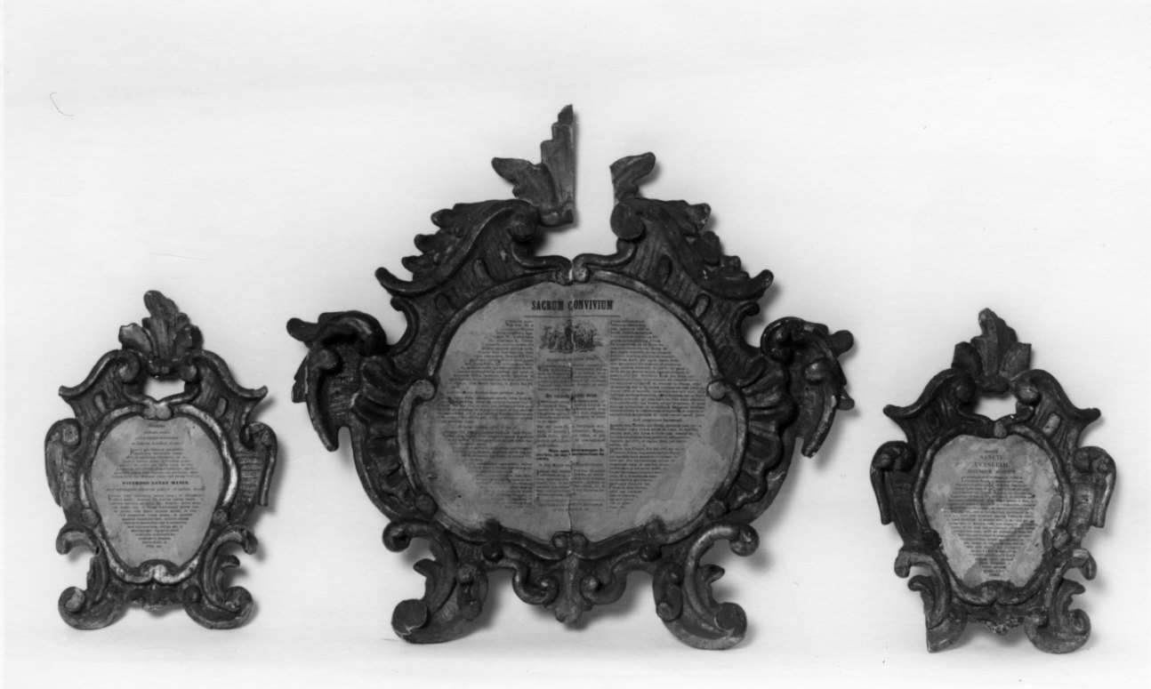 cartagloria, serie - bottega piemontese (seconda metà sec. XVIII)