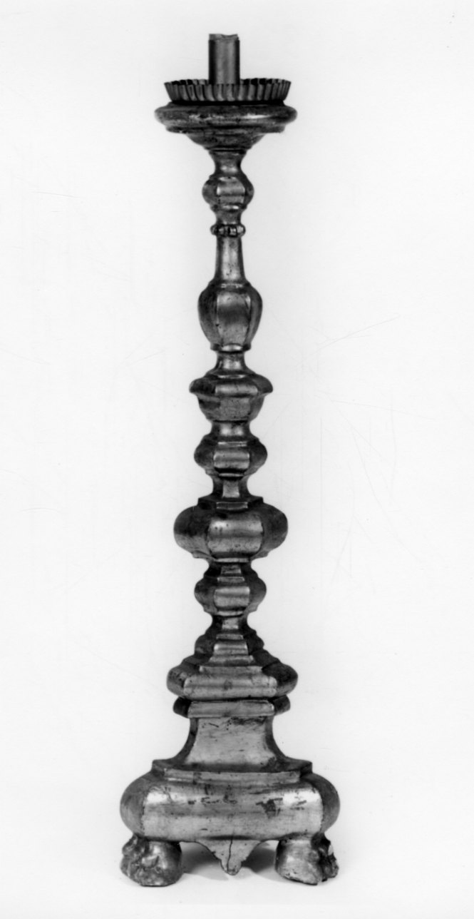 candeliere, serie - bottega piemontese (sec. XVIII)