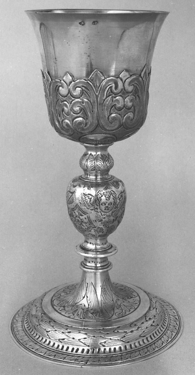 calice, opera isolata - bottega piemontese (sec. XVII)
