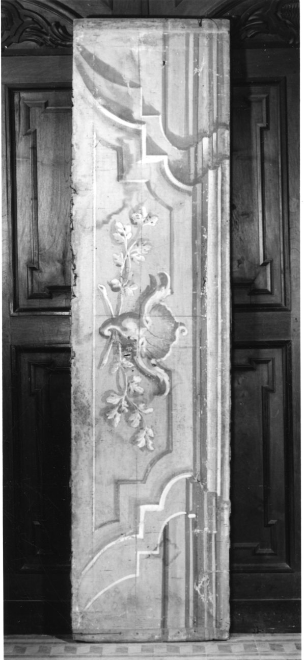 motivi decorativi architettonici (dipinto, opera isolata) - ambito piemontese (sec. XVIII)