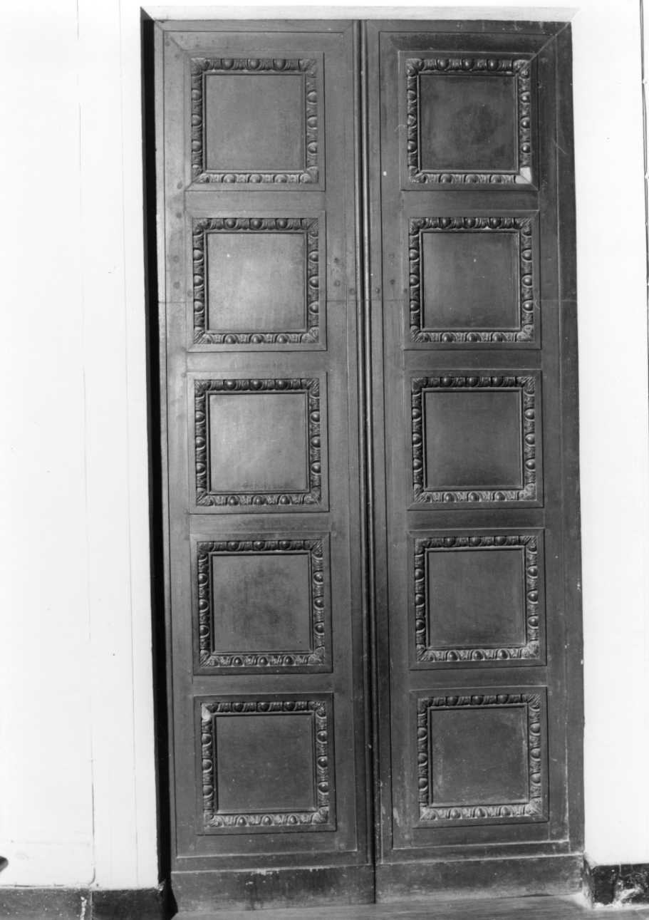 porta - a due battenti, coppia - bottega piemontese (sec. XIX)