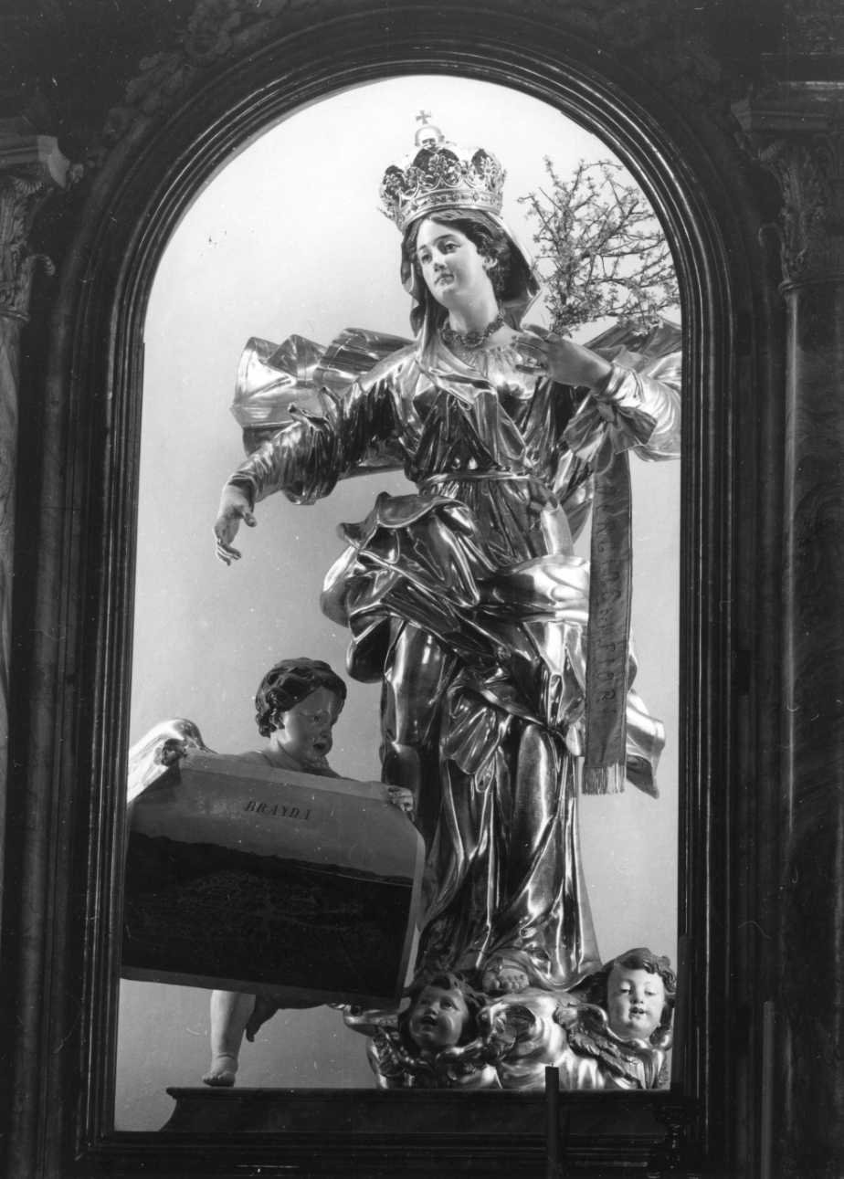 Madonna (statua, opera isolata) di Castagna Perfetto (ultimo quarto sec. XIX)