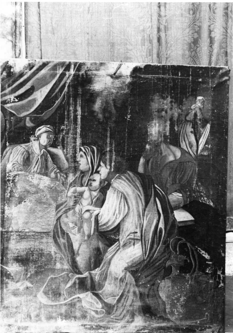 nascita di San Giovanni Battista (dipinto, opera isolata) - ambito piemontese (inizio sec. XVII)