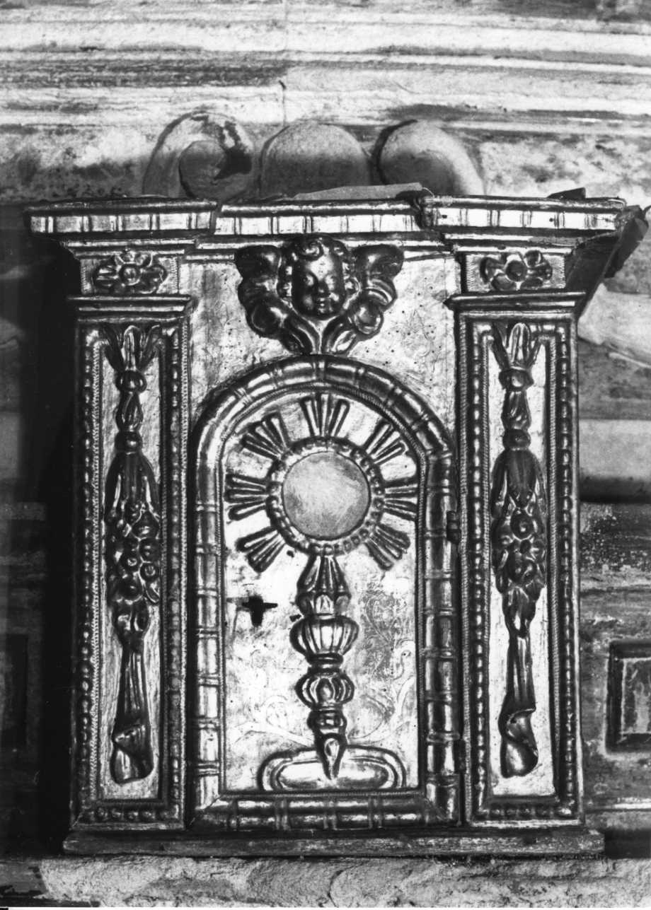 tabernacolo, opera isolata - bottega piemontese (fine sec. XVIII)