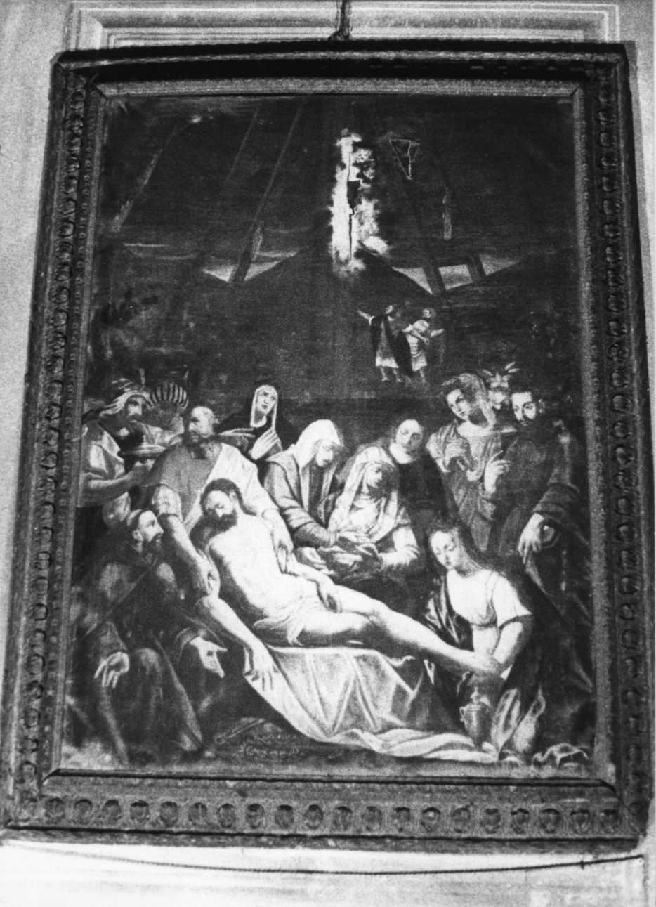 deposizione di Cristo dalla croce (dipinto, opera isolata) - ambito piemontese (sec. XIX)