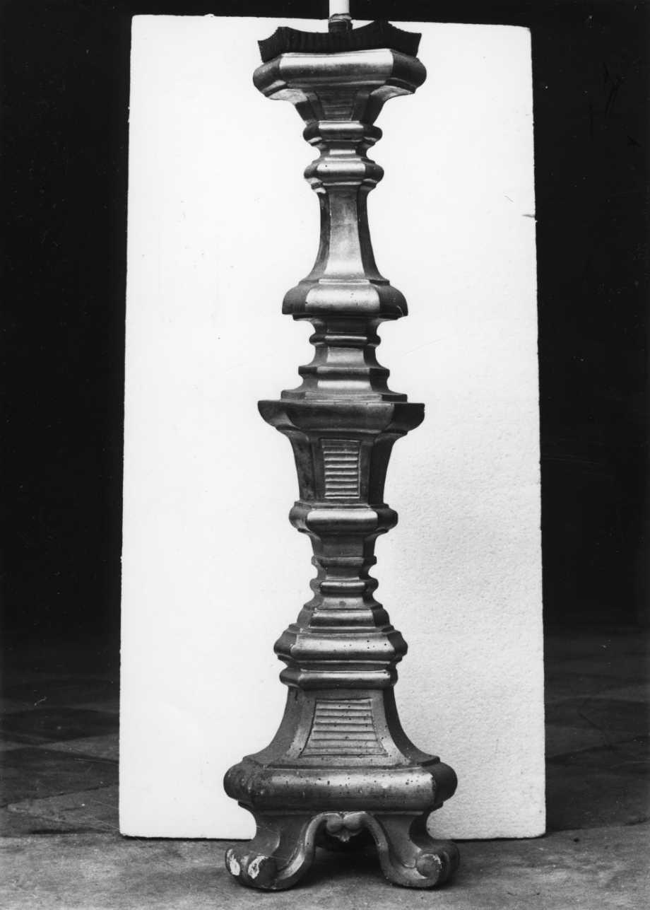 candeliere, serie - bottega piemontese (ultimo quarto sec. XIX)