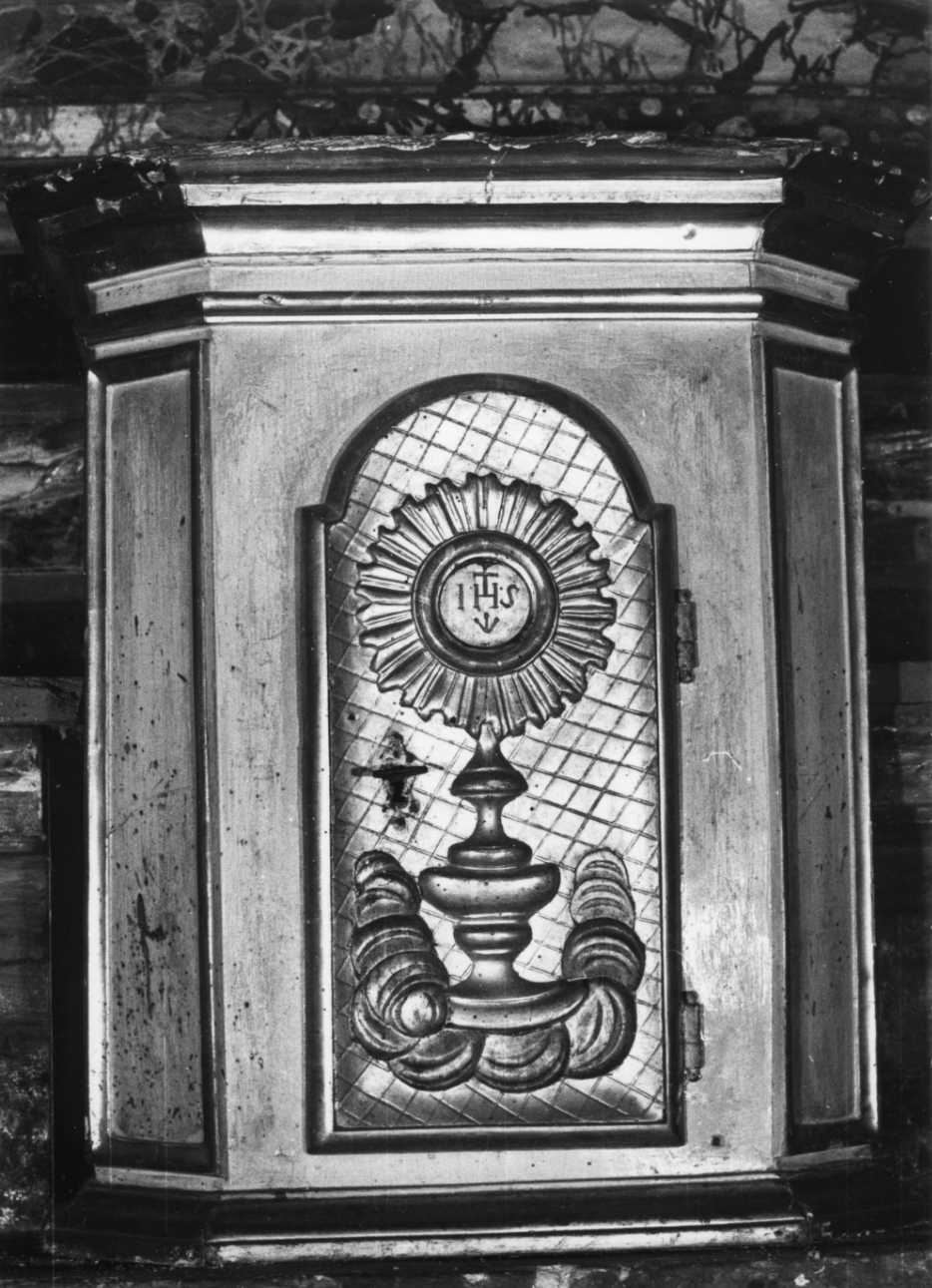 tabernacolo, opera isolata - bottega piemontese (ultimo quarto sec. XIX)