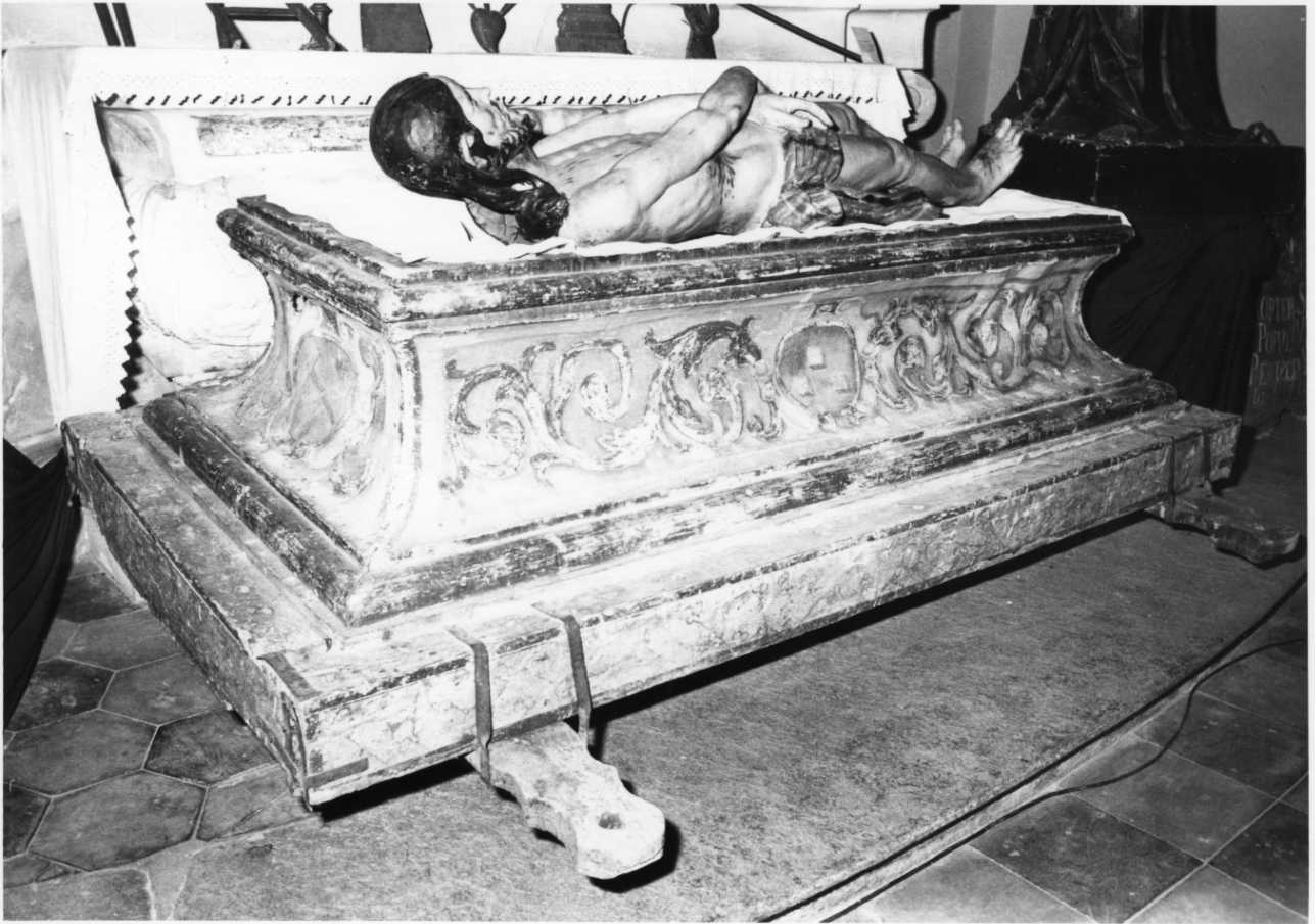 cataletto, opera isolata - bottega piemontese (primo quarto sec. XVIII)