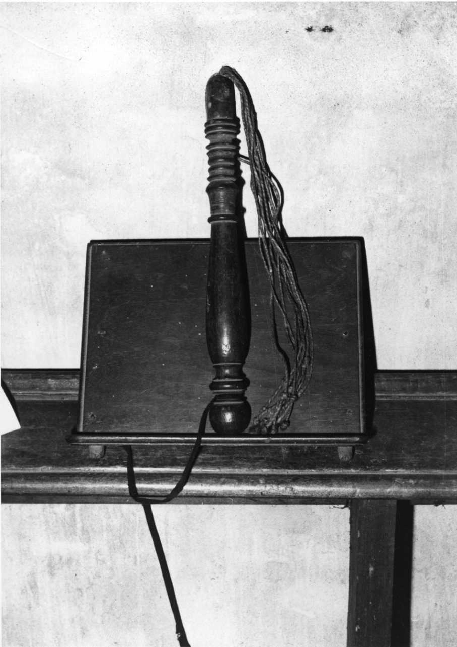 flagello, opera isolata - bottega piemontese (sec. XIX)