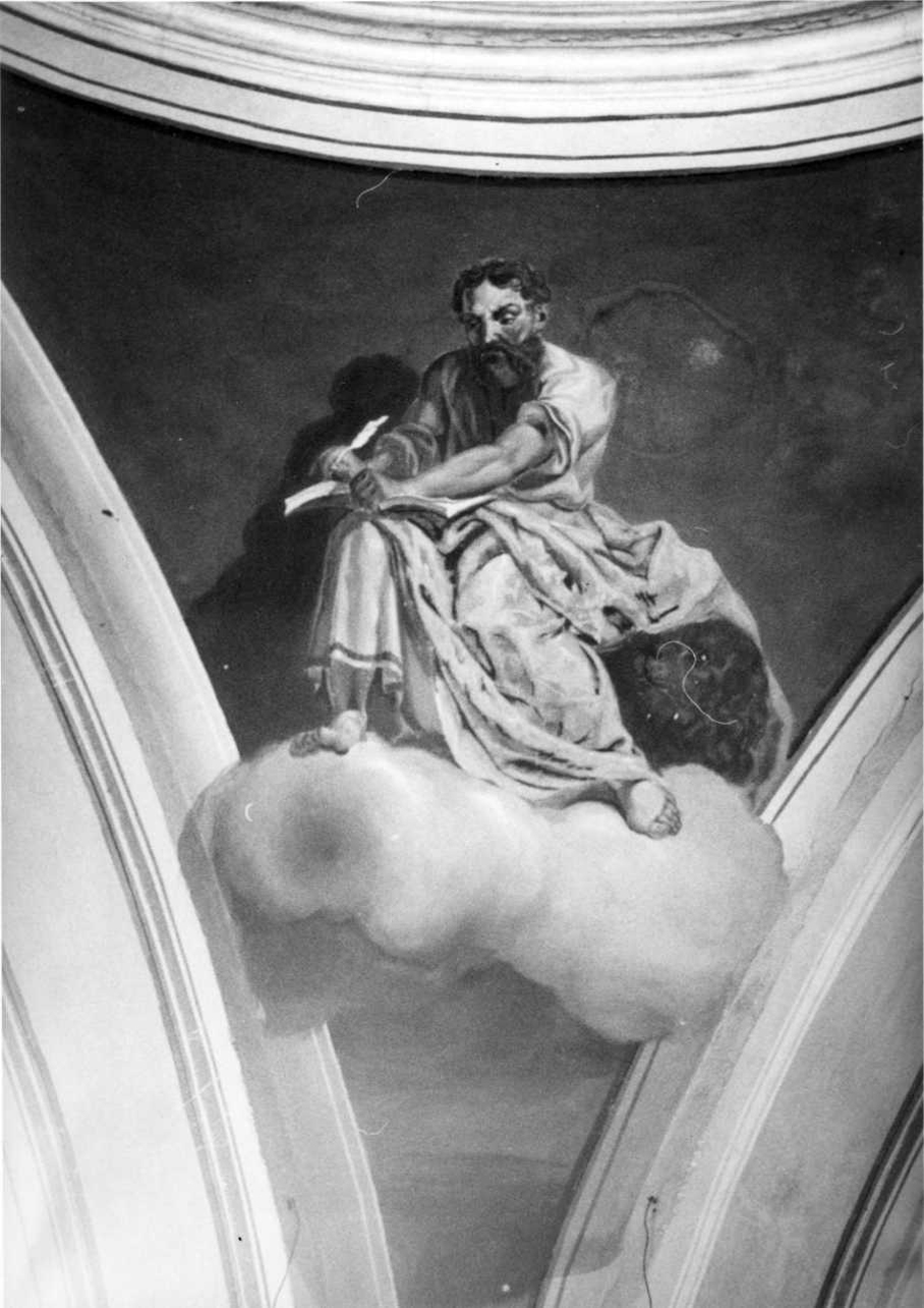 San Marco Evangelista (pennacchio, elemento d'insieme) di Molino Agostino (primo quarto sec. XIX)