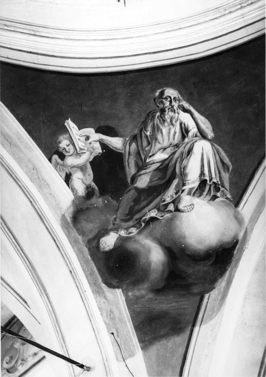 San Matteo Evangelista (pennacchio, elemento d'insieme) di Molino Agostino (primo quarto sec. XIX)