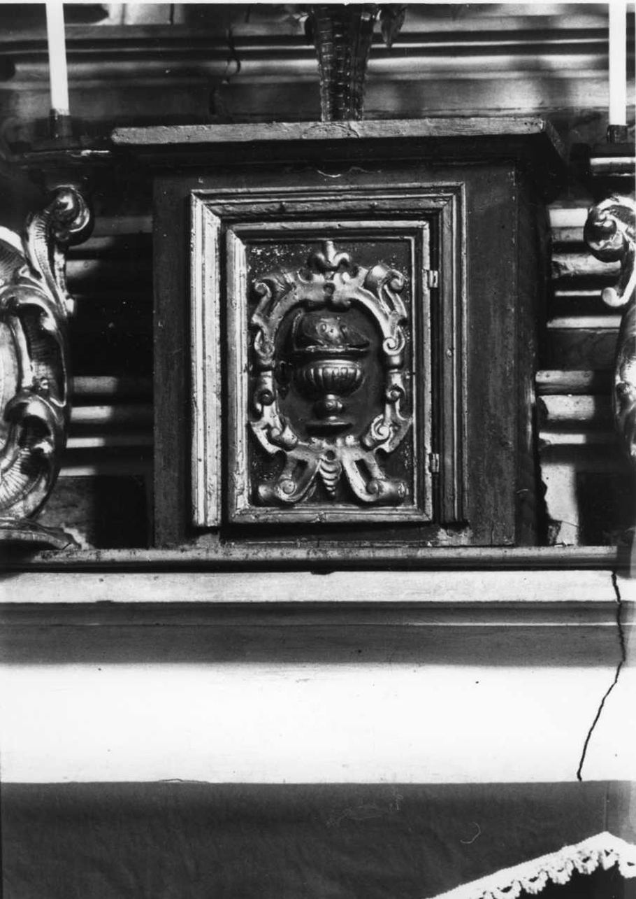 tabernacolo, opera isolata - bottega piemontese (seconda metà sec. XVII)