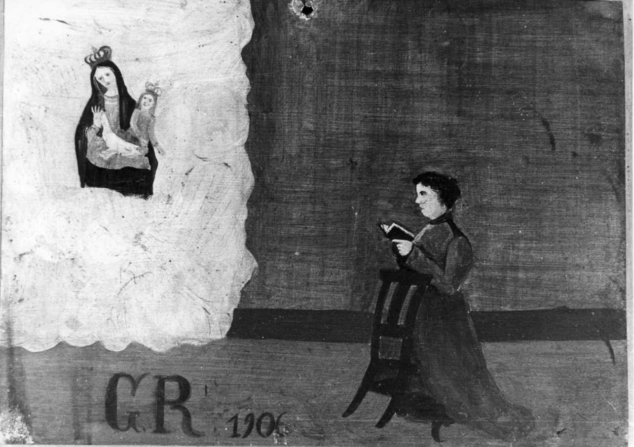 Intervento della Madonna (ex voto, opera isolata) - ambito piemontese (inizio sec. XX)