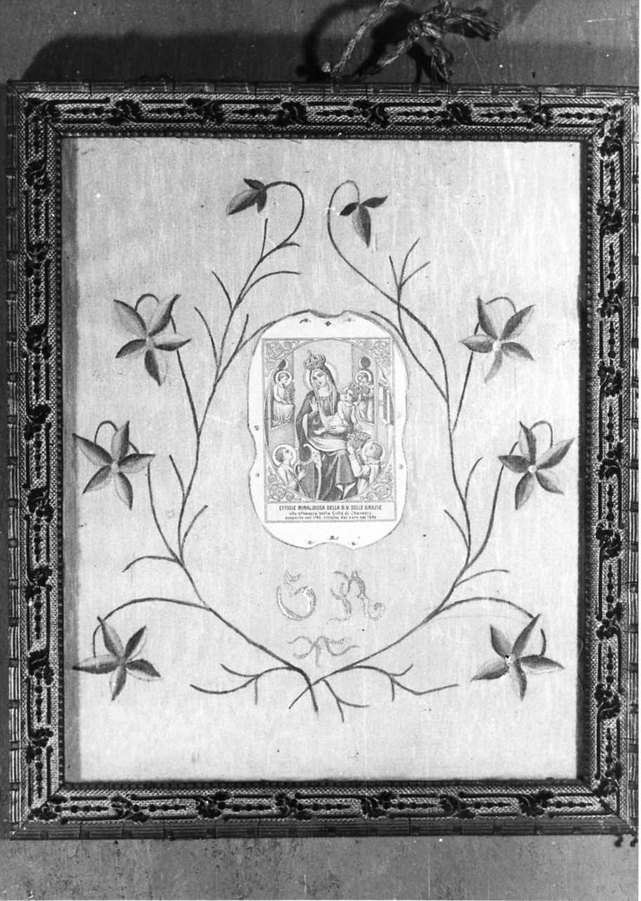 ex voto, opera isolata - manifattura piemontese (sec. XX)