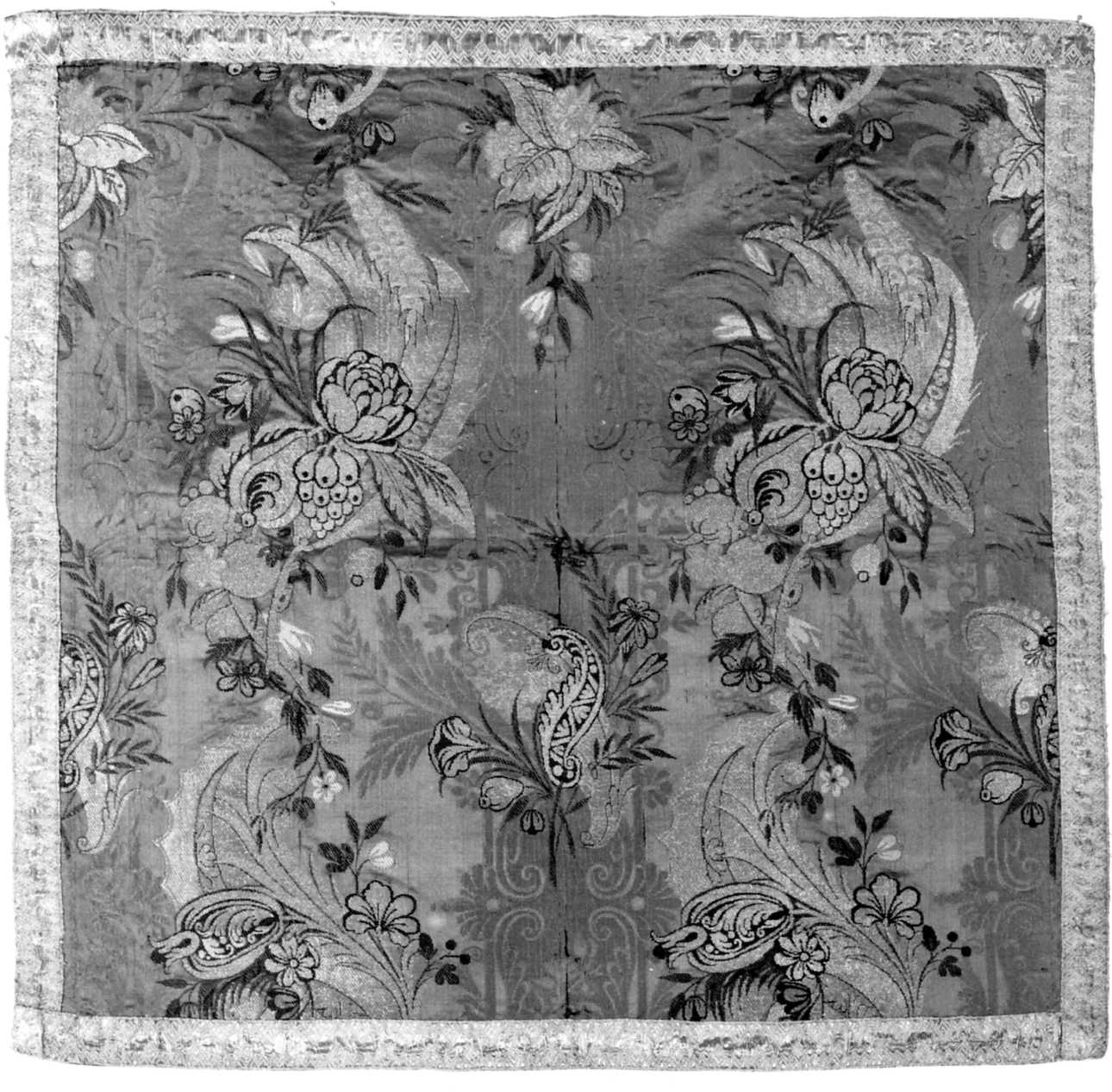 velo di calice, opera isolata - manifattura francese, manifattura piemontese (primo quarto sec. XVIII)