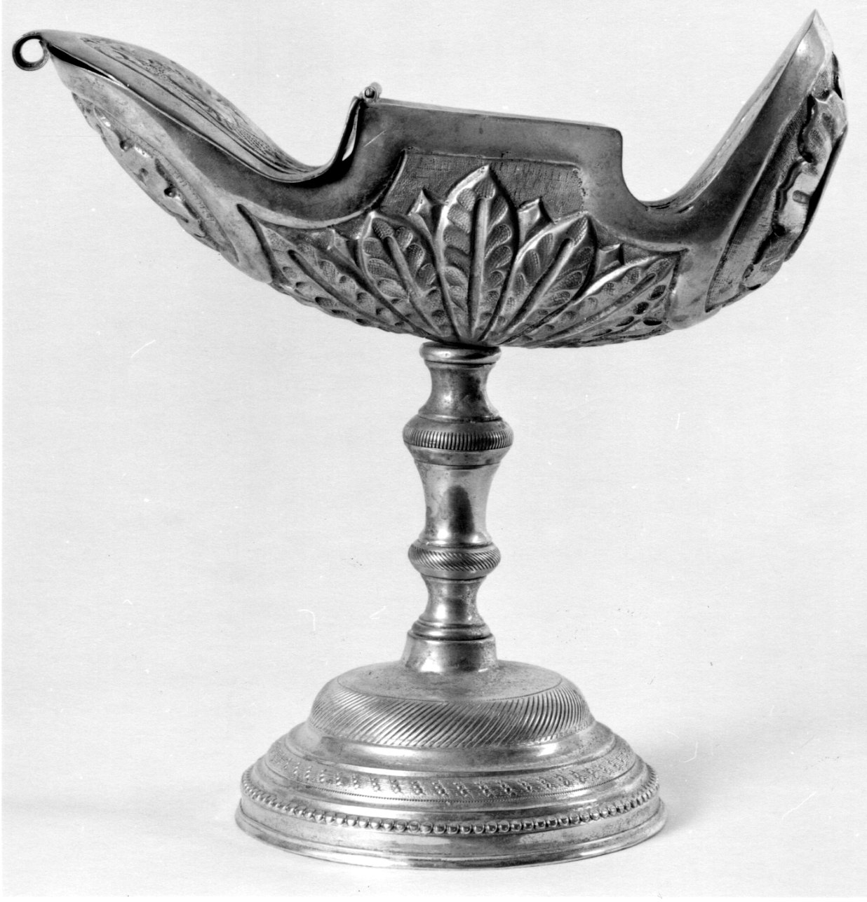 navicella portaincenso, opera isolata - ambito piemontese (seconda metà sec. XIX)