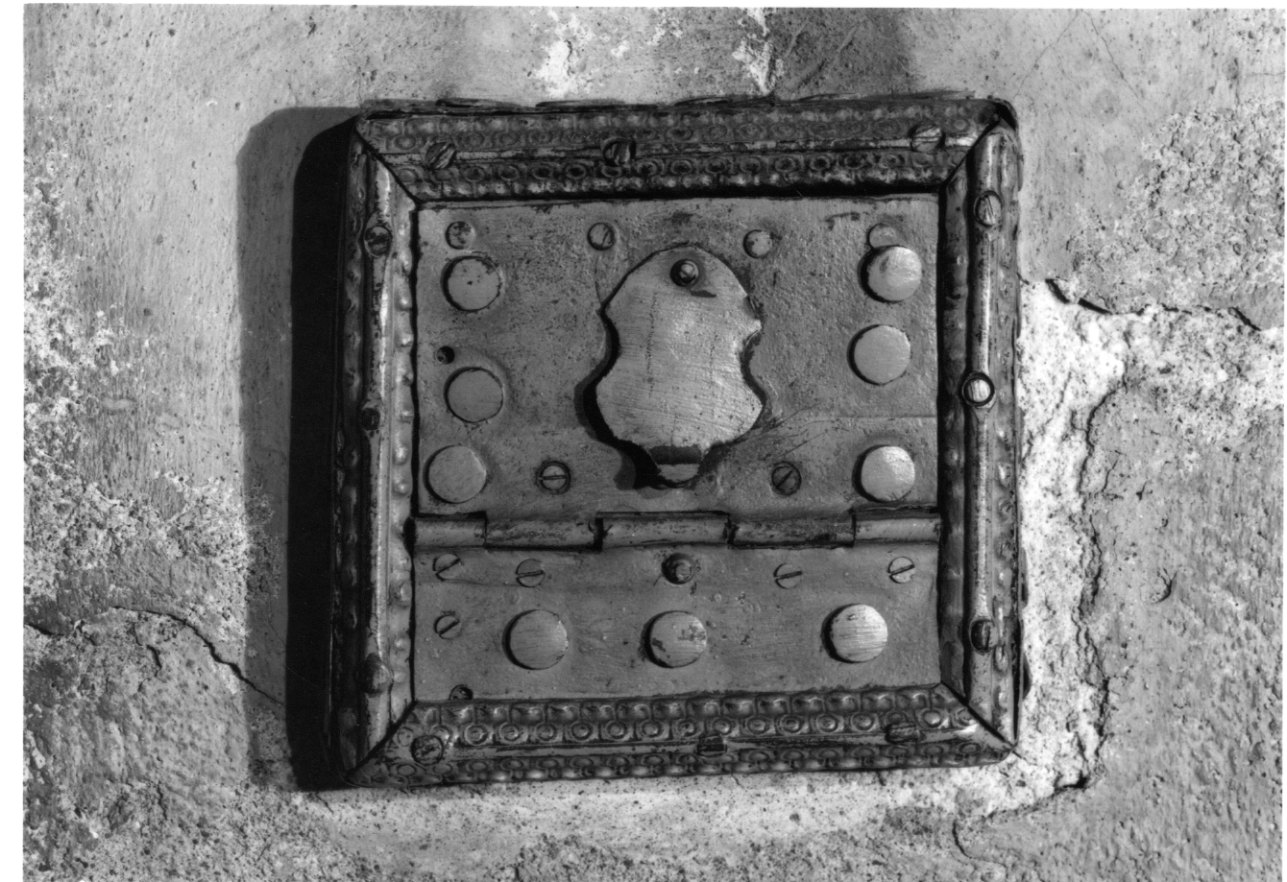 cassetta per elemosine, serie - ambito piemontese (fine sec. XIX)