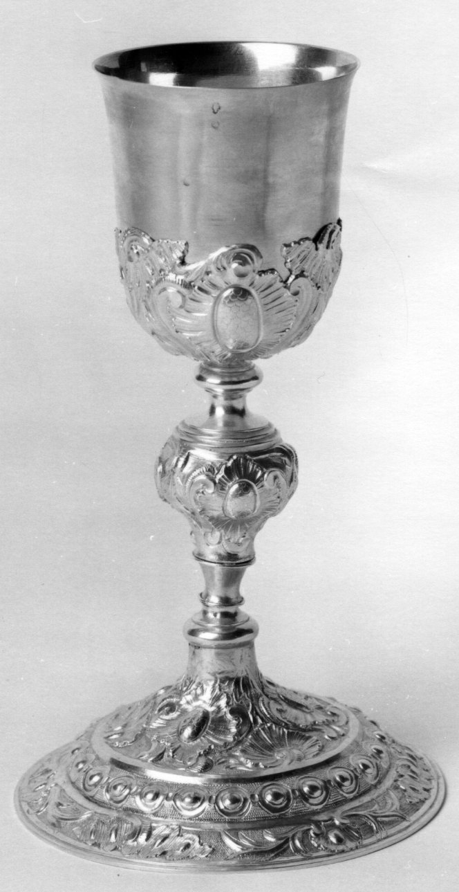 calice, opera isolata - bottega piemontese (sec. XVIII)