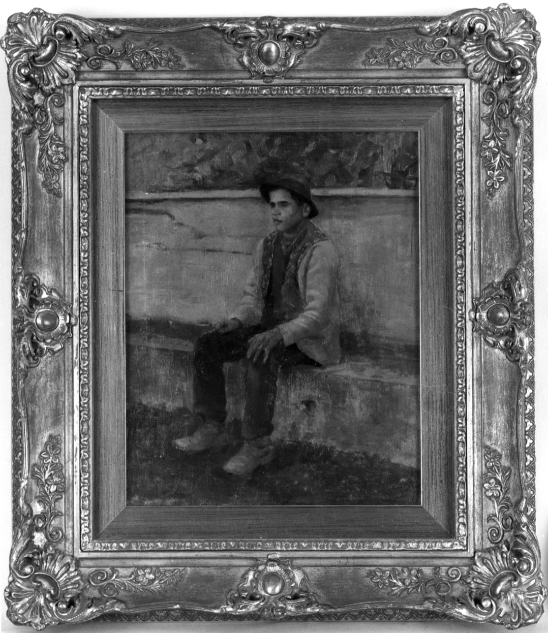 giovane (dipinto, opera isolata) di Boccardo Federico (fine sec. XIX)