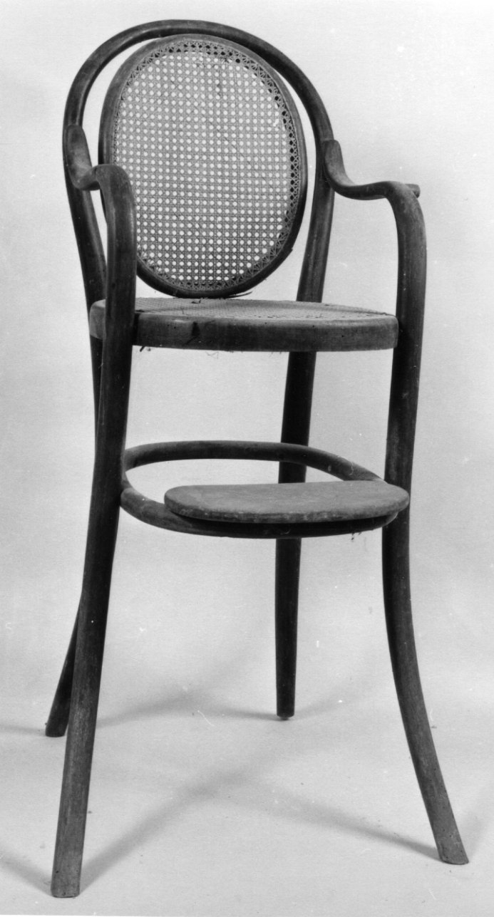 seggiolone, opera isolata di Fischel D.G (metà sec. XIX)