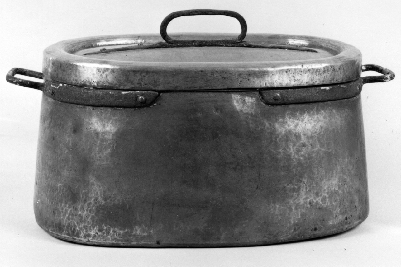 pentola, opera isolata - bottega piemontese (primo quarto sec. XIX)