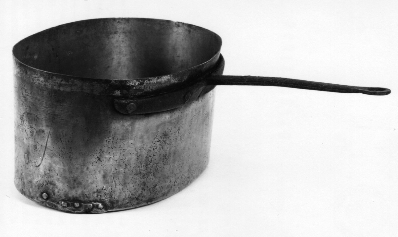 pentola, opera isolata - bottega piemontese (primo quarto sec. XIX)