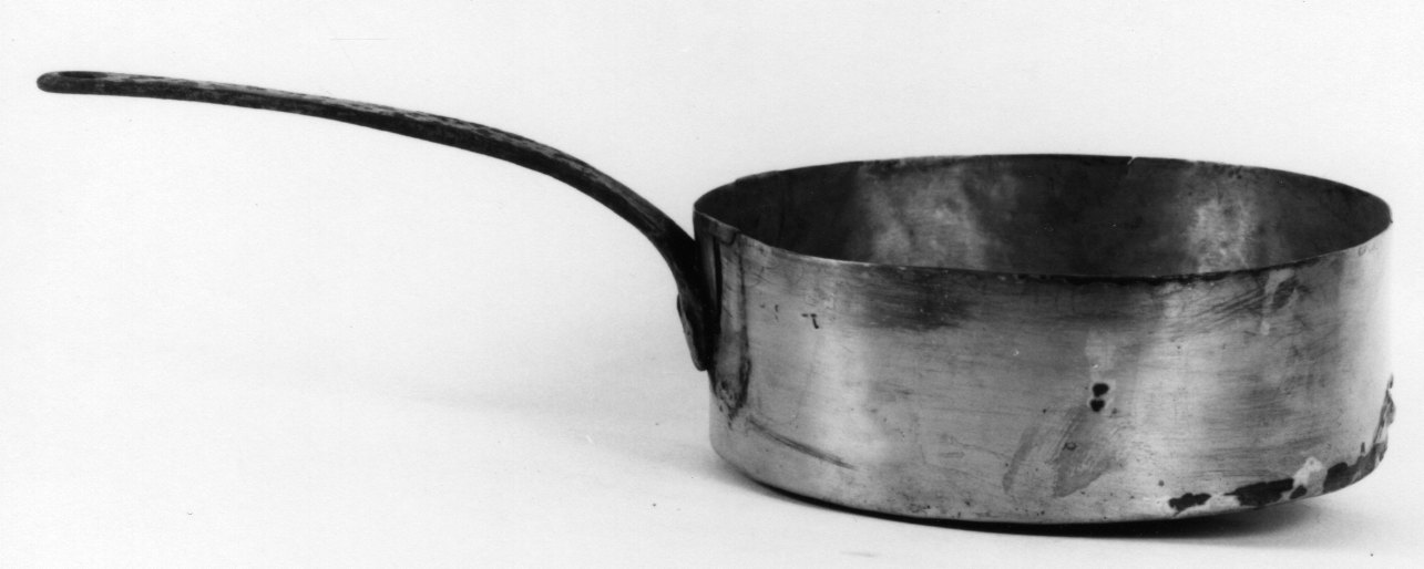 padella, opera isolata - bottega piemontese (primo quarto sec. XIX)