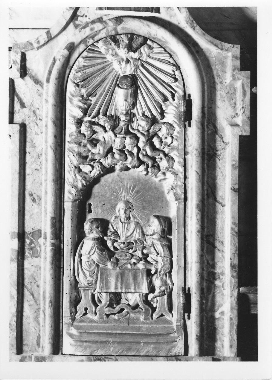 sportello di tabernacolo, opera isolata - bottega piemontese (sec. XVIII)