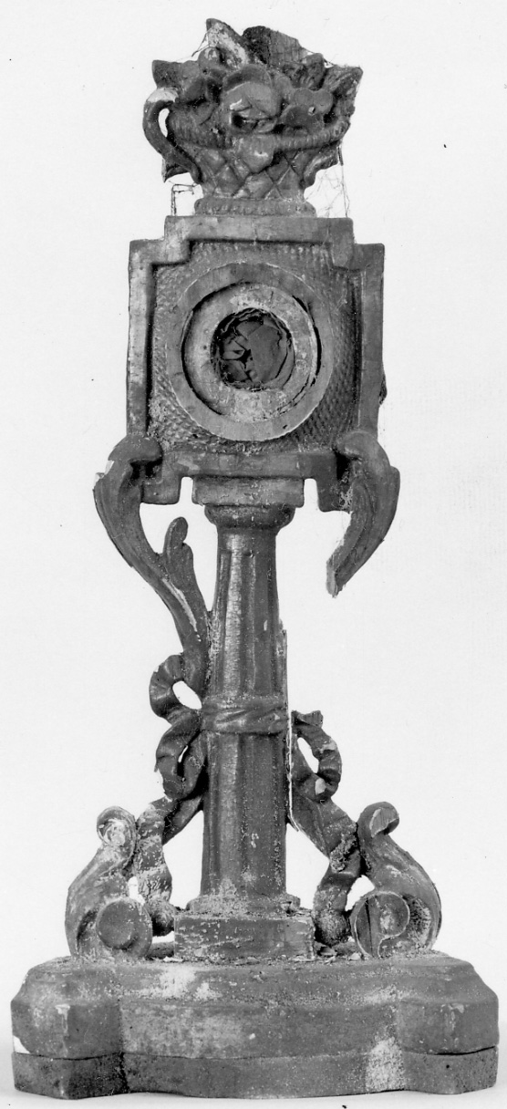 reliquiario, opera isolata - ambito piemontese (ultimo quarto sec. XVIII)