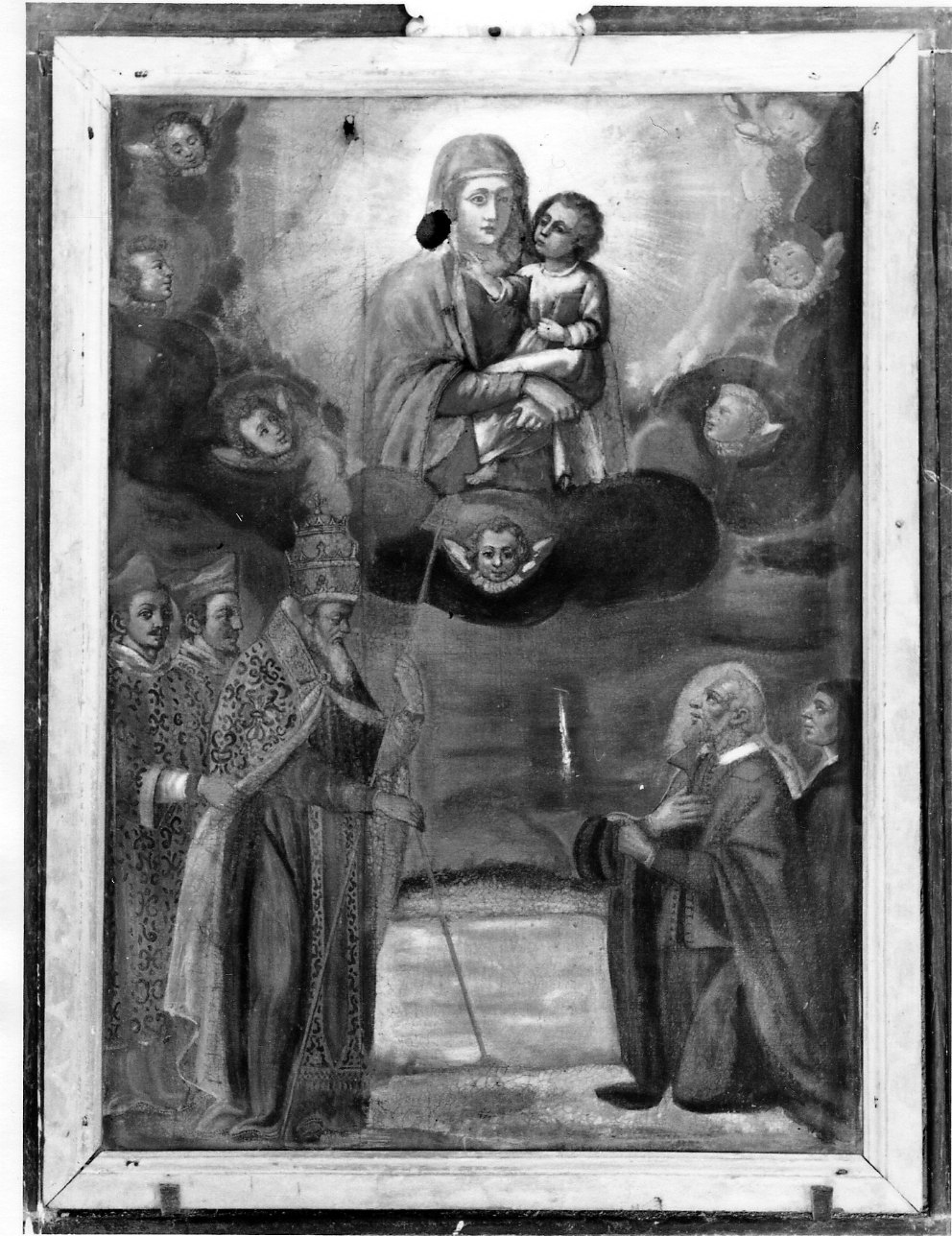 Madonna della Neve (dipinto, opera isolata) - ambito piemontese (seconda metà sec. XIX)
