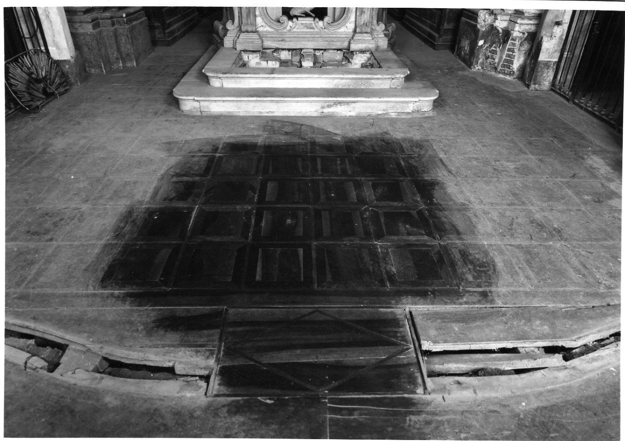 parquet, opera isolata - bottega saluzzese (terzo quarto sec. XVIII)