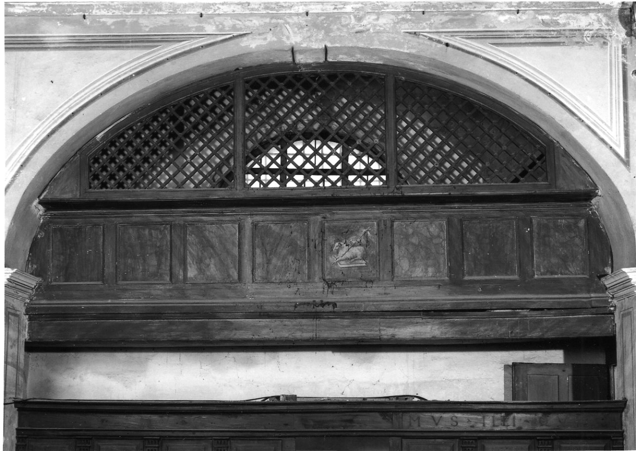 cantoria, serie - bottega saluzzese (seconda metà sec. XVIII)